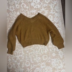 Chunky knit sweater